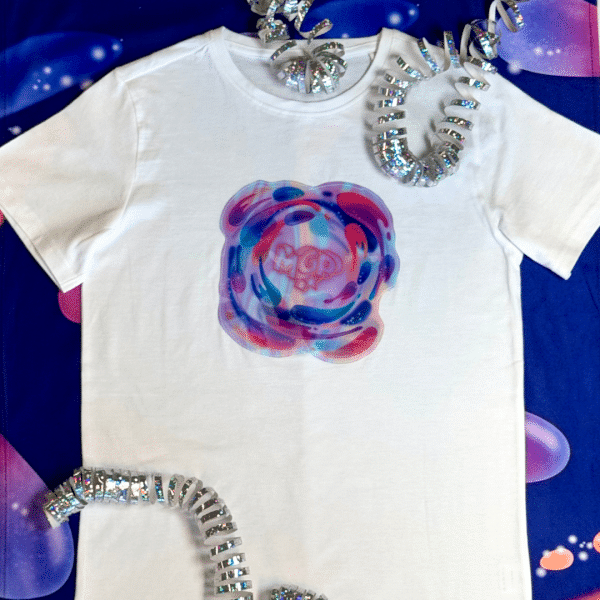 Børne MGP t-shirt hvid med logo 2025