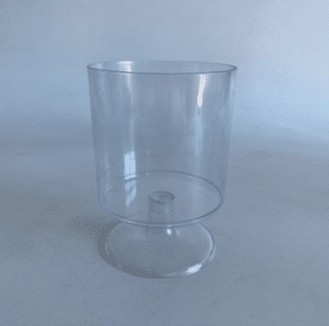 Lille klar plastik cylinder (candybar)