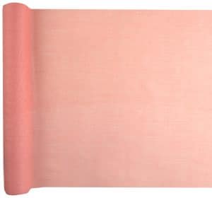 Fersken musselin stof bordløber