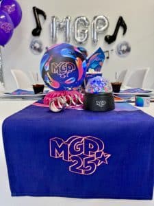 MGP25 bordløber (stof)