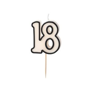 Sort 18-års hårbøjle