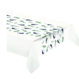 Bordløber m/blade og blå studenterhuer