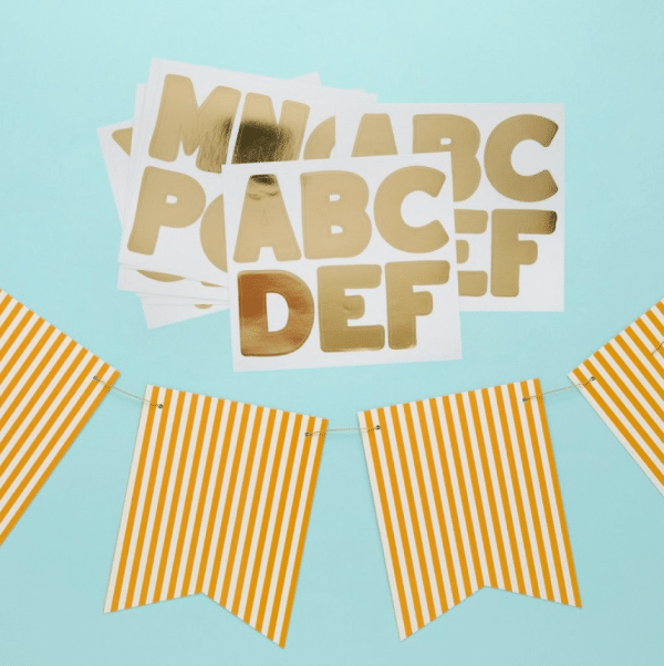 Cirkus banner m/navn