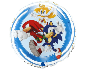 Sonic® folie ballon rund