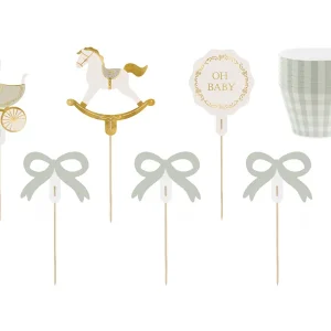 "Oh baby" cupcake sæt