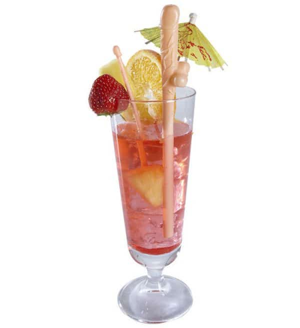 Penis sugerør (plastik) Penis sugerør (plastik)