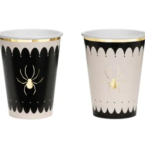 Papkop m/guld edderkop