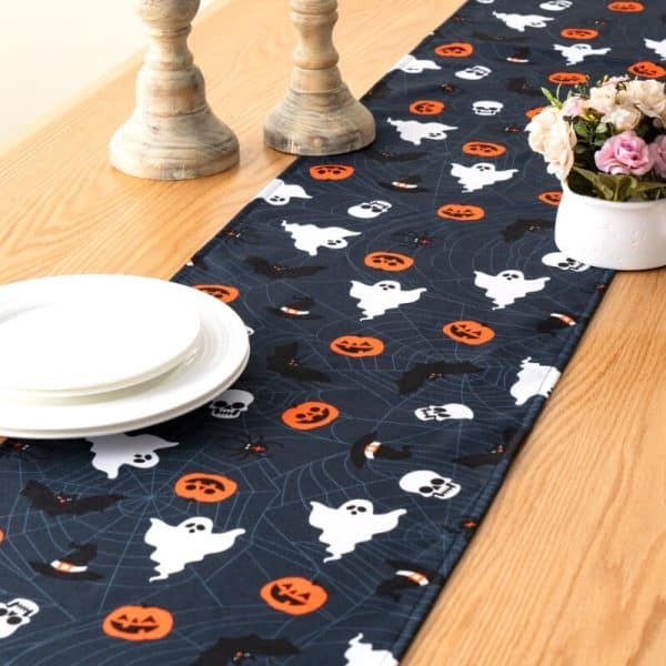 Bordløber m/klassiske halloween motiver