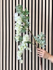 Kunstig creme hvid glycin gren