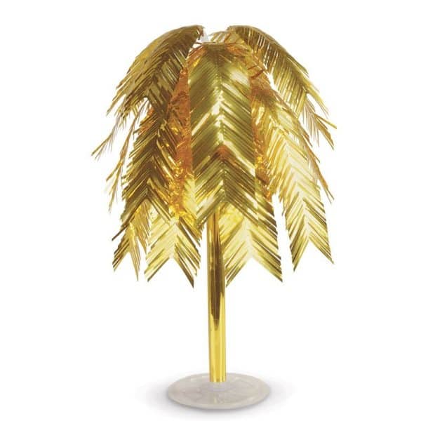 Guld palme borddekoration Guld palme borddekoration