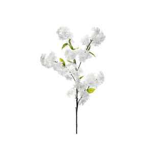 Kunstig hvid blooming cherry blomst
