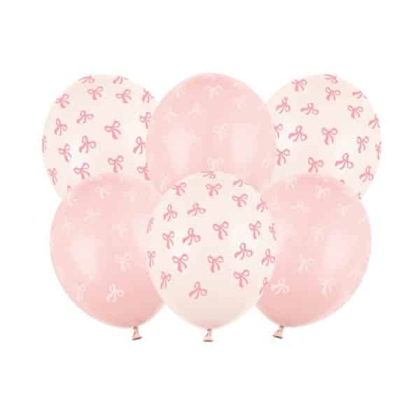 Lyserød sløjfe ballon Lyserød sløjfe ballon
