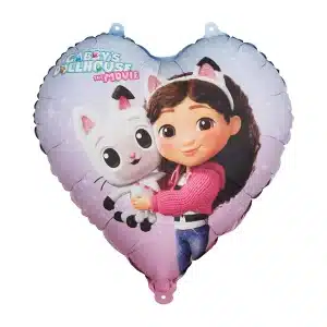 Gabby’s Dollhouse® hjerte folie ballon