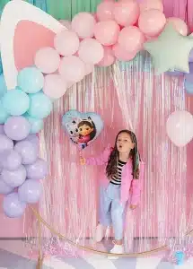 Gabby’s Dollhouse® hjerte folie ballon Gabby’s Dollhouse® hjerte folie ballon