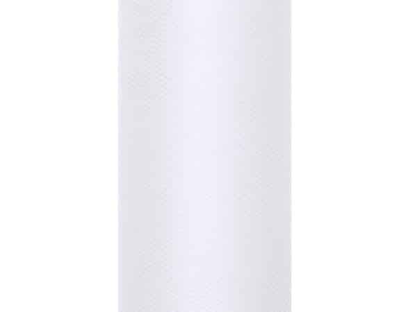 Hvid tyl stofrulle (lille)