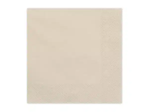 Beige serviet