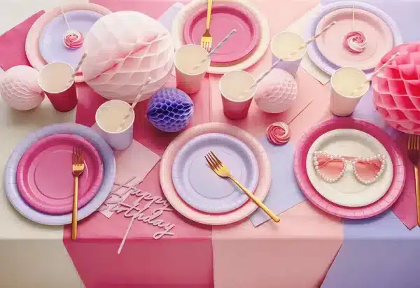 Beige paptallerken (lille)