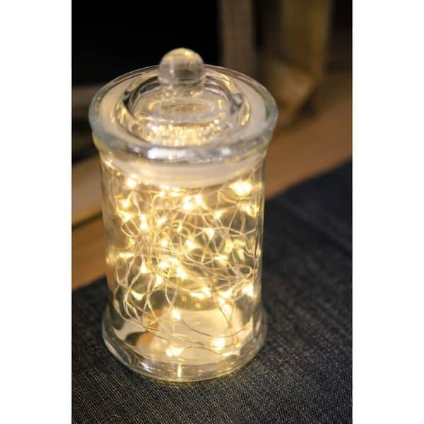 Varm hvid lyskæde m/20 mini LED Varm hvid lyskæde m/20 mini LED