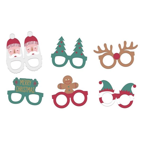 Brille m/forskellige julemotiver