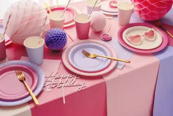 Pink papkop
