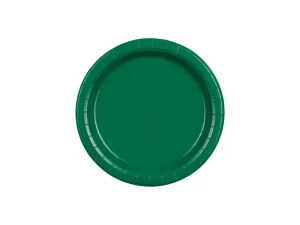 Grøn paptallerken (lille)