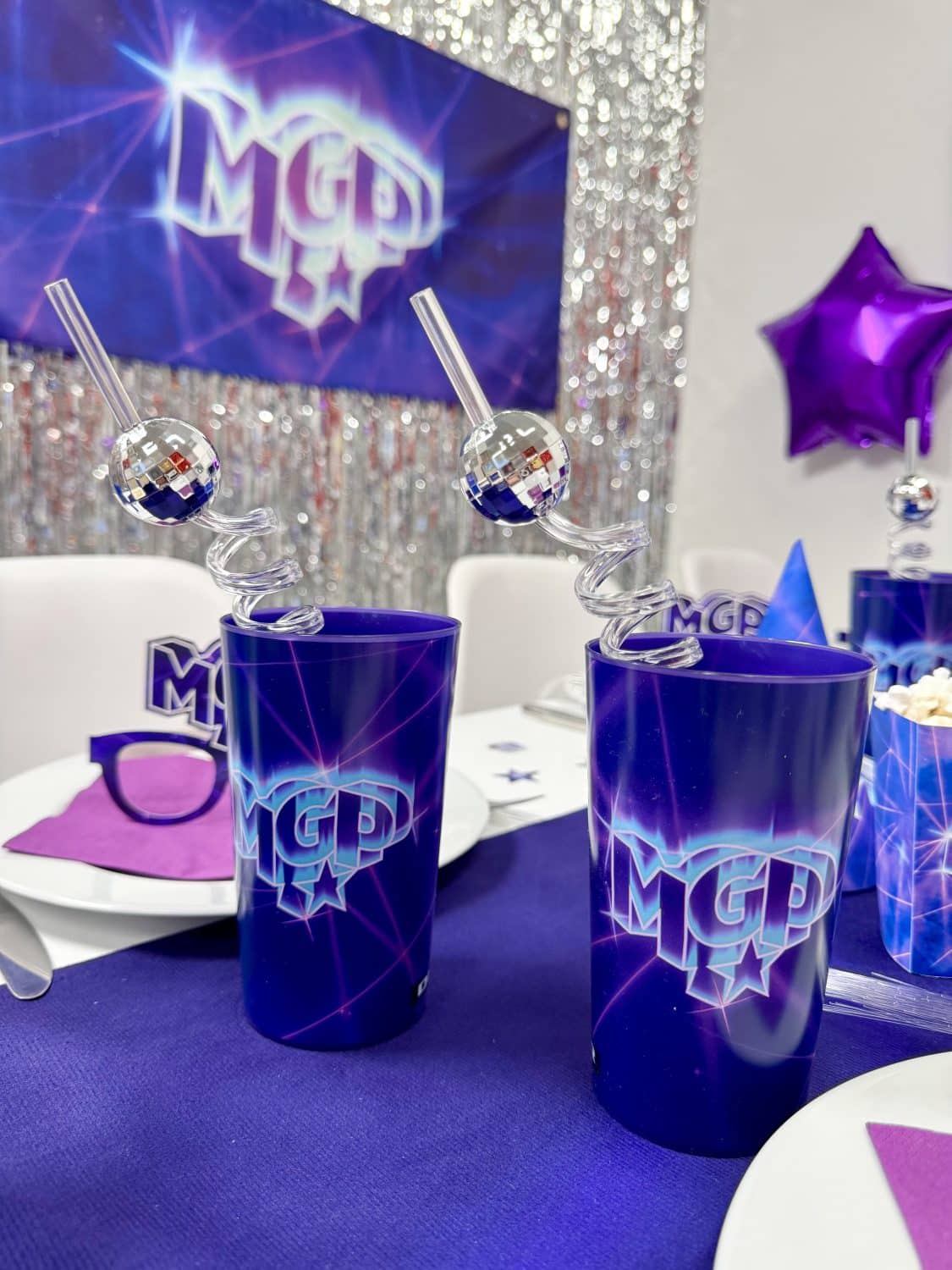 Børne MGP diskokugle sugerør 2026 - FORSALG