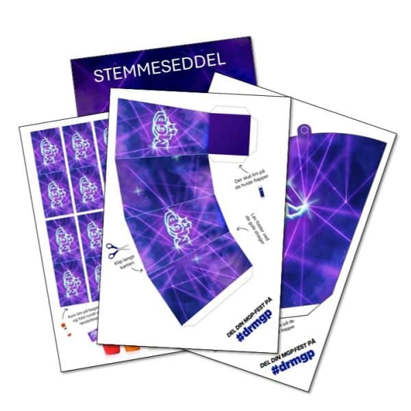 Børne MGP klippeark sæt 2026 – FORSALG Børne MGP klippeark sæt 2026 – FORSALG