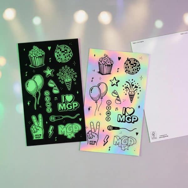Børne MGP klistermærker 2026 Børne MGP klistermærker 2026