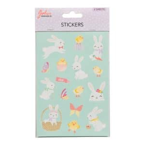 Pastel påske klistermærker