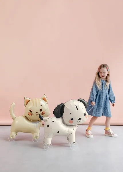 Creme kat på hjul folie ballon Creme kat på hjul folie ballon