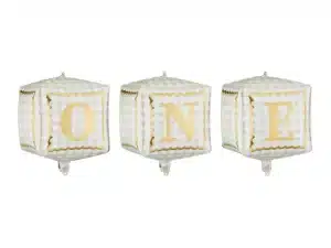 Ternet “one” folie ballon sæt Ternet “one” folie ballon sæt