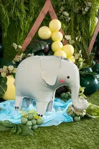 Stående elefant folie ballon