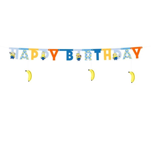 Minions® “happy birthday” banner
