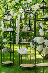 Kunstig hortensia creme blomst Kunstig hortensia creme blomst
