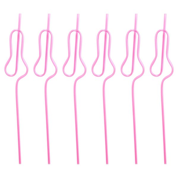Pink penis sugerør