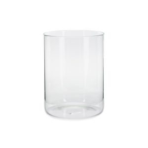 Glasrør lysestage (bred)