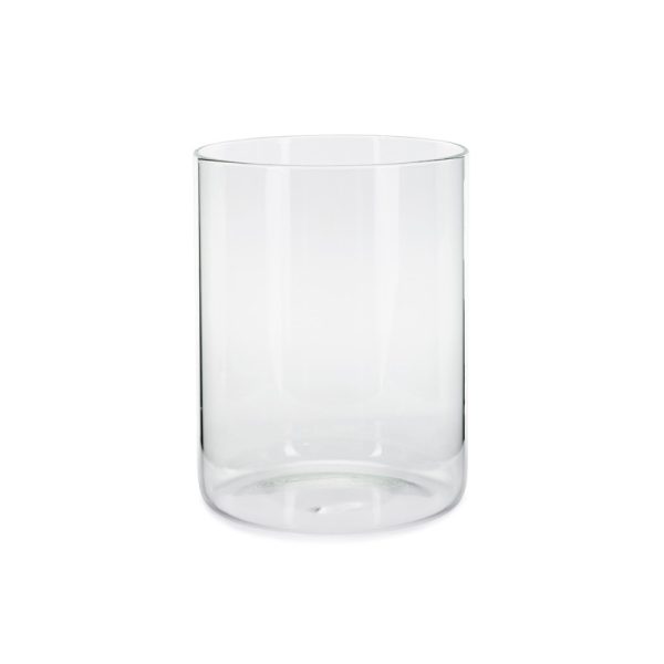 Glasrør lysestage (bred)