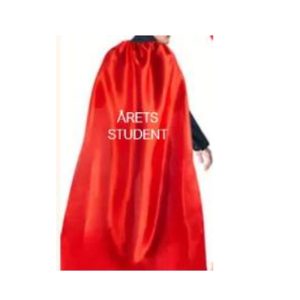 Blå hue serpentiner “tillykke student”