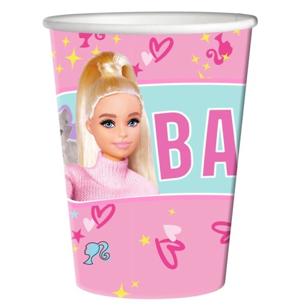 Lyserød Barbie® papkop Lyserød Barbie® papkop
