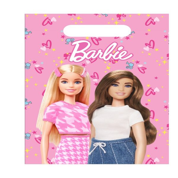 Lyserød Barbie® slikpose