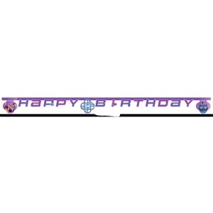 KPOP Demon Hunters® banner "happy birthday"