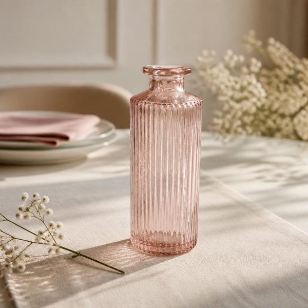 Rosa glas vaser leos Rosa glas vaser leos