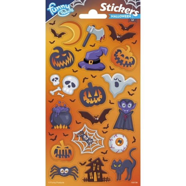 Halloween klistermærker