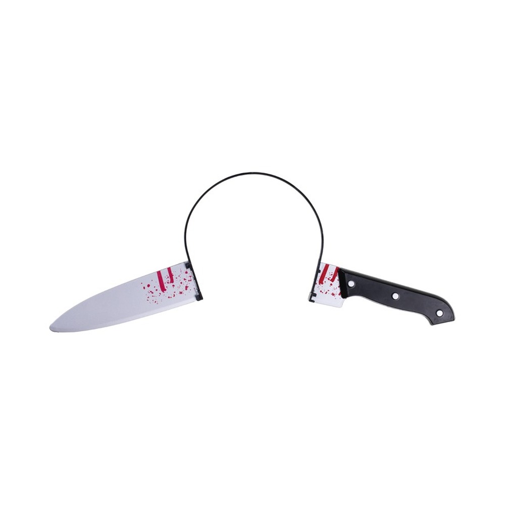 Blodig Kniv Hårbøjle - 1 stk (45 x 14 cm) | Party In A Box