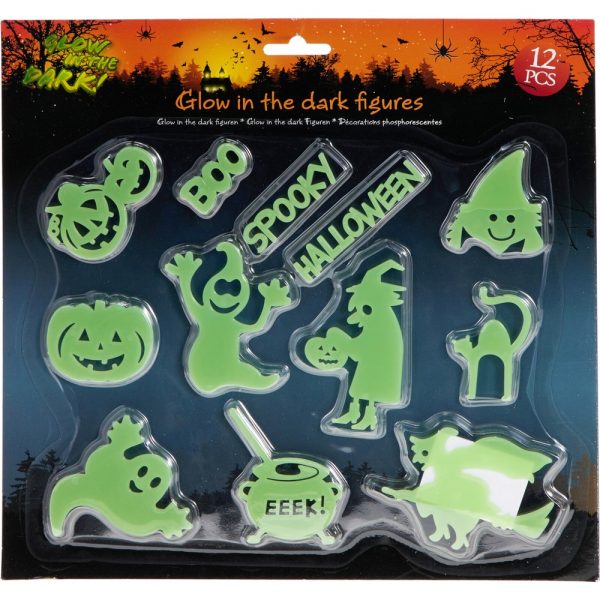 Selvlysende halloween figurer
