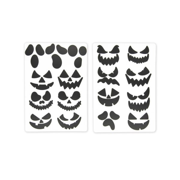 Halloween ansigt klistermærke Halloween ansigt klistermærke