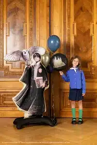 Harry Potter® og Hedwig stående folie ballon Harry Potter® og Hedwig stående folie ballon