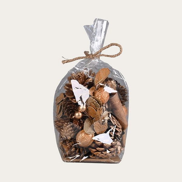 Natur/guld dekorationspose jul Natur/guld dekorationspose jul